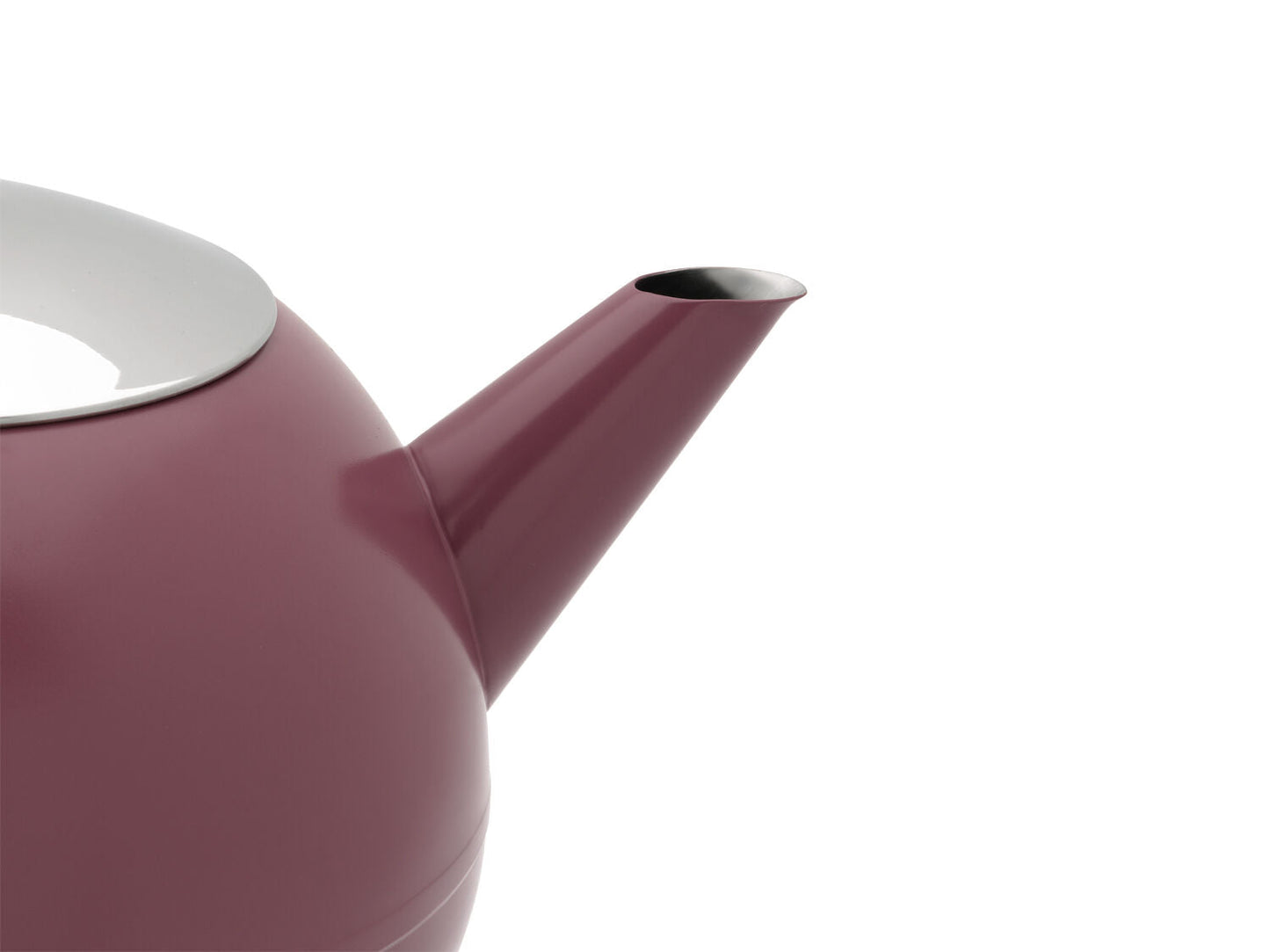 Bredemeijer Teapot Bella Round 1.2L Mauve - Double Wall