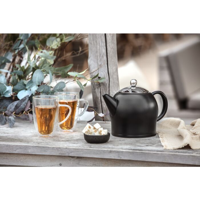 Teapot Minuet Santhee 1.4L, black