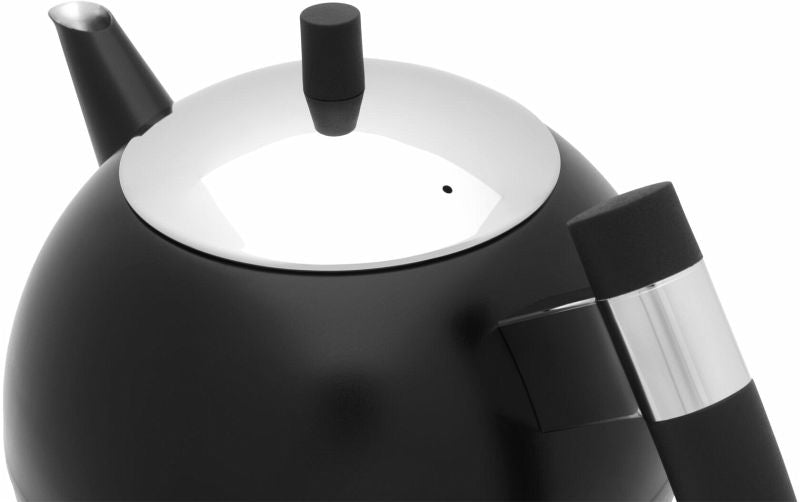 Double Wall Meteor Teapot - Black