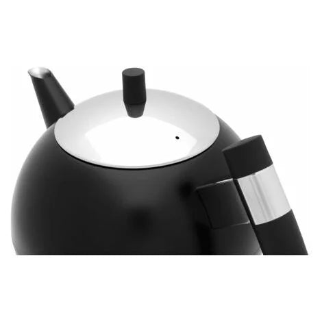 Double Wall Meteor Teapot - Black