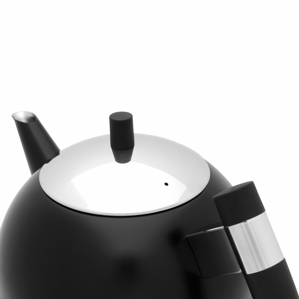 Double Wall Meteor Teapot - Black